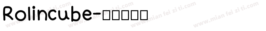 Rolincube字体转换