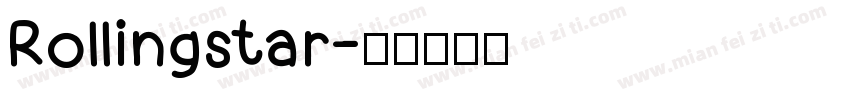 Rollingstar字体转换
