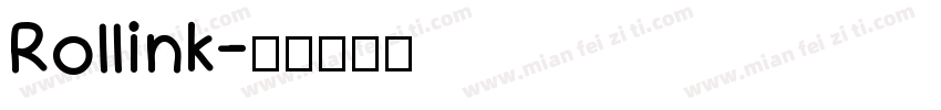 Rollink字体转换