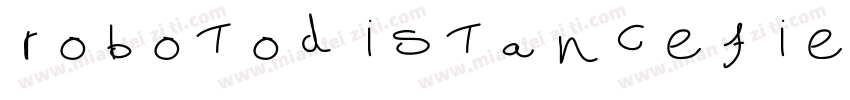 robotodistancefield字体转换