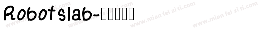 Robotslab字体转换