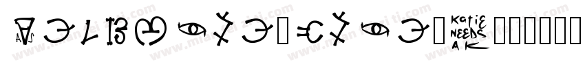 EnochianPlain-10GB字体转换