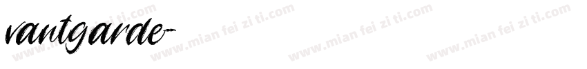 vantgarde字体转换