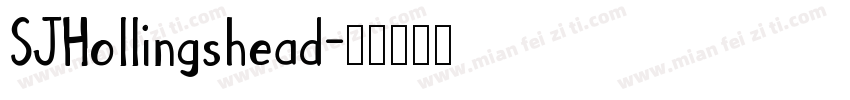 SJHollingshead字体转换