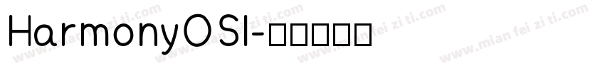 HarmonyOSl字体转换