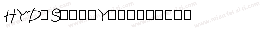 HYDiShengYing字体转换