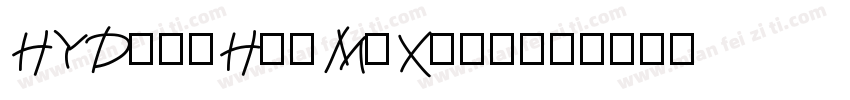 HYDongHaiMoXing字体转换