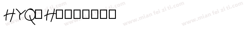 HYQiHi字体转换