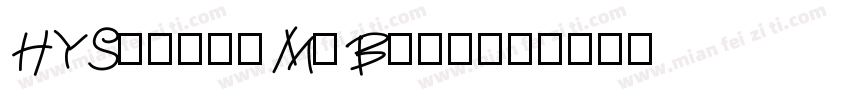 HYShilieMoBang字体转换