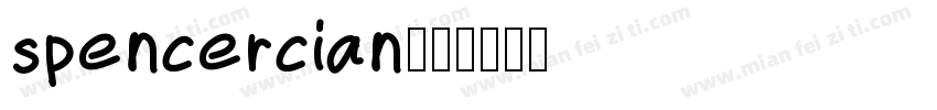 spencercian字体转换