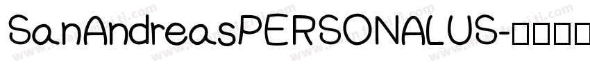 SanAndreasPERSONALUS字体转换