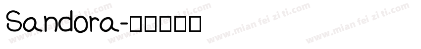 Sandora字体转换