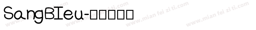SangBIeu字体转换