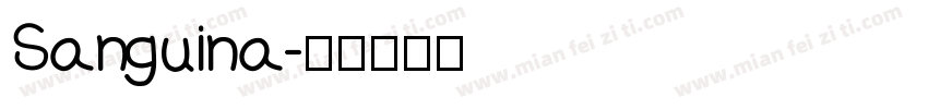 Sanguina字体转换