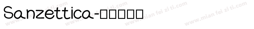 Sanzettica字体转换