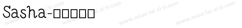 Sasha字体转换
