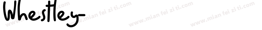 Whestley字体转换