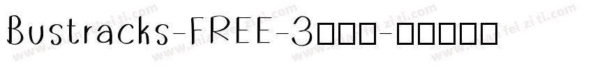 Bustracks-FREE-3转换器字体转换