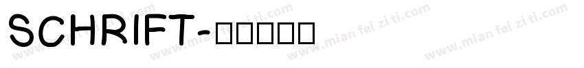 SCHRIFT字体转换
