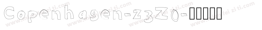 Copenhagen-z3Z0字体转换
