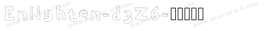 Enlighten-d3Z6字体转换