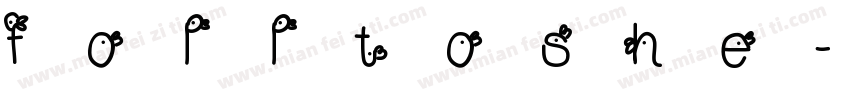 folltoshe字体转换