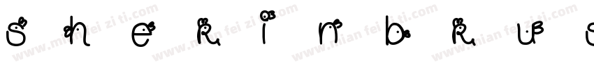 sherinbrushscript字体转换