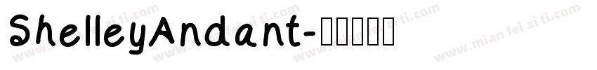 ShelleyAndant字体转换