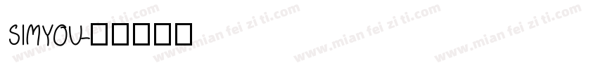 SIMYOU字体转换