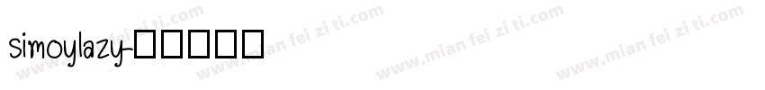 simoylazy字体转换