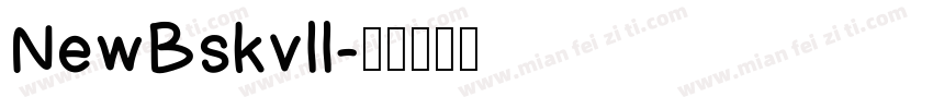 NewBskvll字体转换