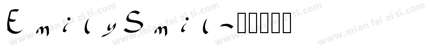 EmilySmil字体转换