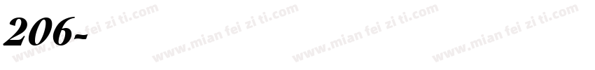 字魂206字体转换