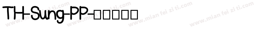 TH-Sung-PP字体转换