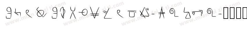 SoulSignature-vmXBM字体转换
