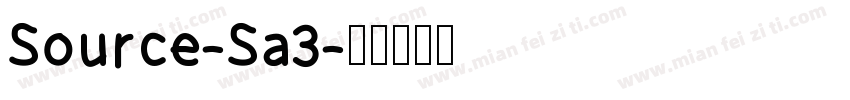 Source-Sa3字体转换