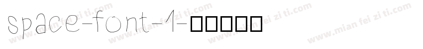 space-font-1字体转换