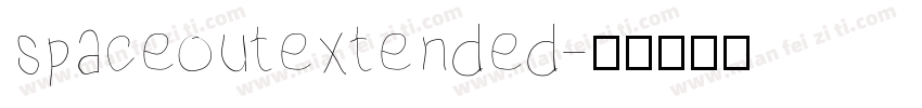 spaceoutextended字体转换