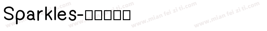 Sparkles字体转换
