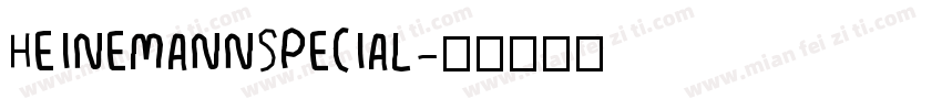HeinemannSpecial字体转换