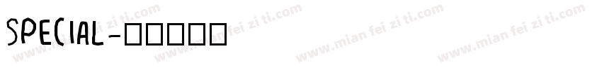Special字体转换