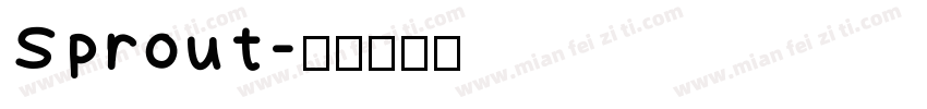 Sprout字体转换