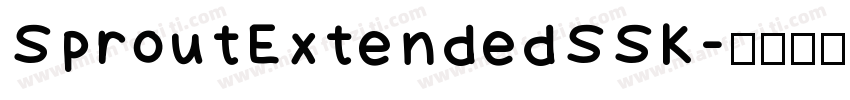 SproutExtendedSSK字体转换