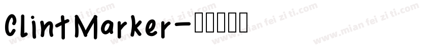 ClintMarker字体转换