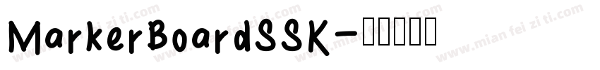 MarkerBoardSSK字体转换