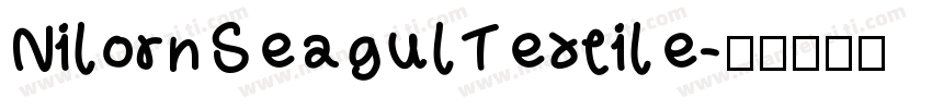 NilornSeagulTextile字体转换