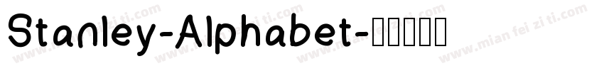 Stanley-Alphabet字体转换