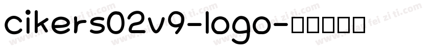 cikers02v9-logo字体转换