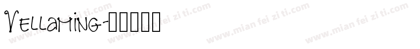 Vellaming字体转换