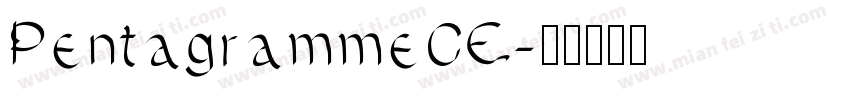 PentagrammeCE字体转换